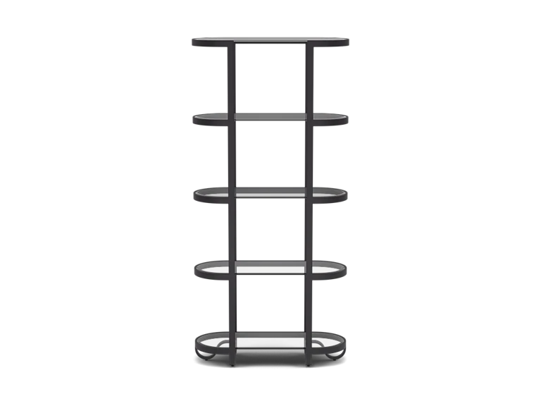Marilyn 78" Forged Metal Etagere