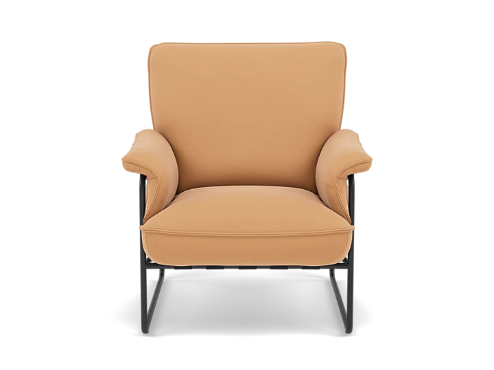 Julian Leather Accent Chair
