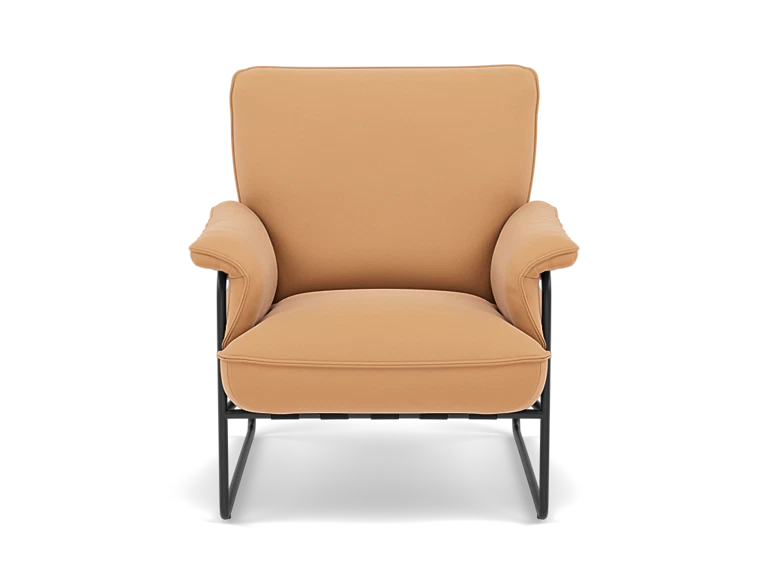 Julian Leather Accent Chair