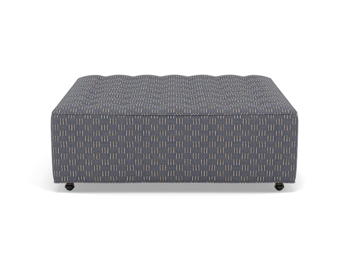 Jaime 48" Square Cocktail Ottoman