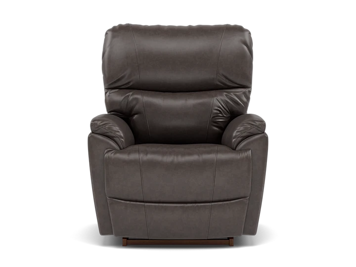 Trouper Leather Fully Loaded Rocker Recliner with Wireless Remote