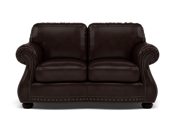 Alfred Leather Loveseat
