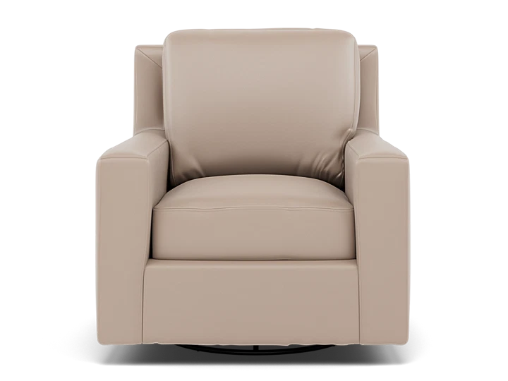 Rupert Leather Swivel Chair