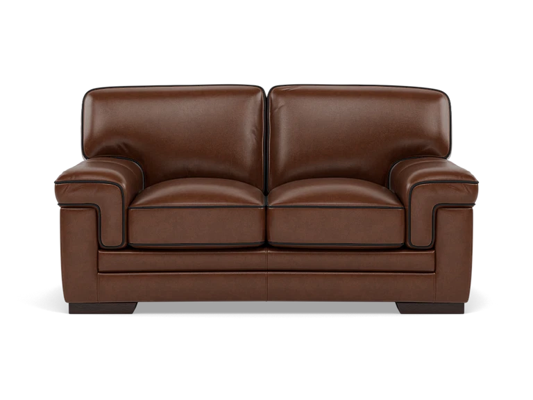 Piper Leather Loveseat