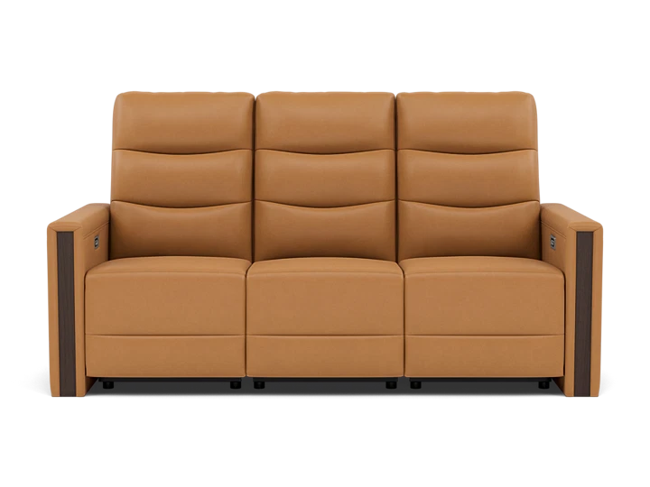 Conway 3-Pc. Leather Fully Loaded Wall Saver Reclining Sofa
