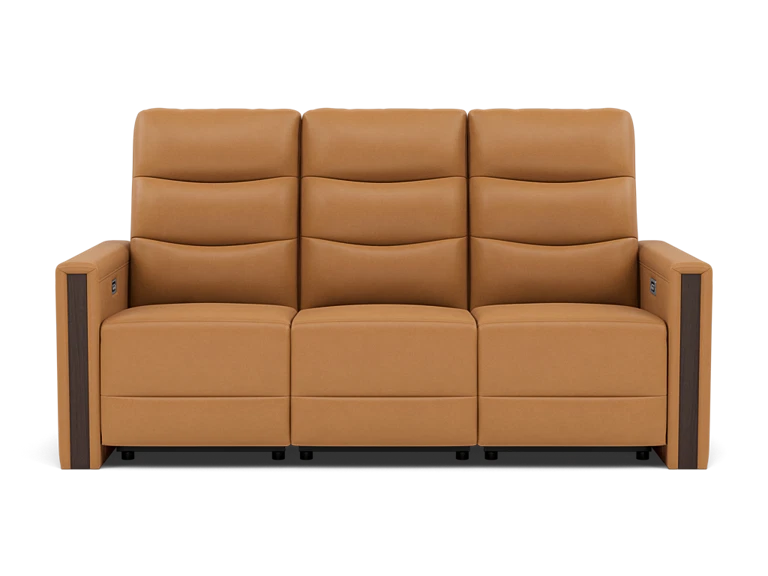 Conway 3-Pc. Leather Fully Loaded Wall Saver Reclining Sofa