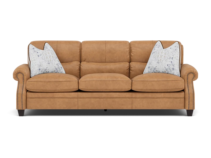 Midland Leather Sofa