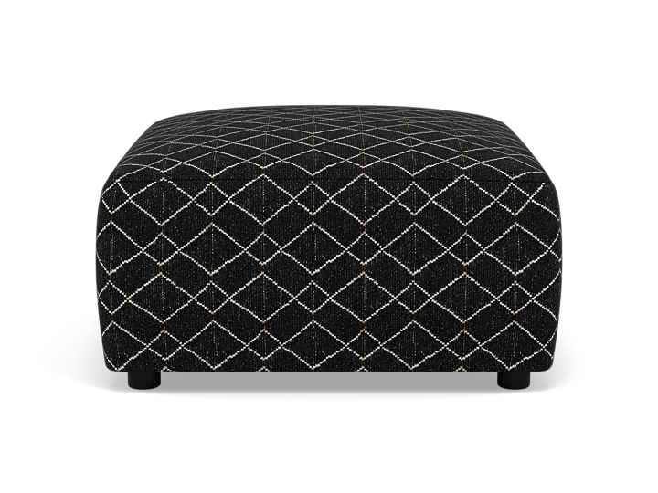 Margaery 30" Square Cocktail Ottoman