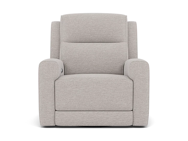 Flexsteel Shawna Power Headrest Swivel Glider Recliner