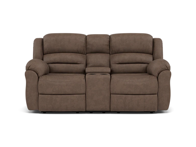 Mercury Reclining Console Loveseat