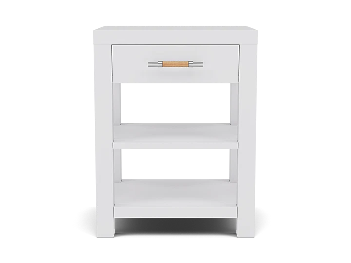 Waverly One Drawer Nightstand In White