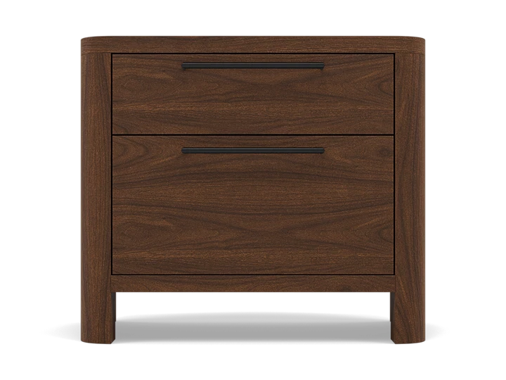 Miles Two Drawer Nightstand
