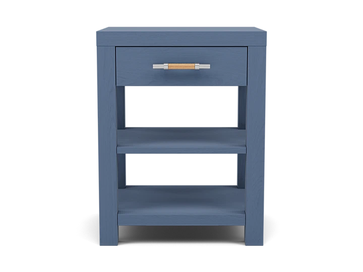 Waverly One Drawer Nightstand In Blue
