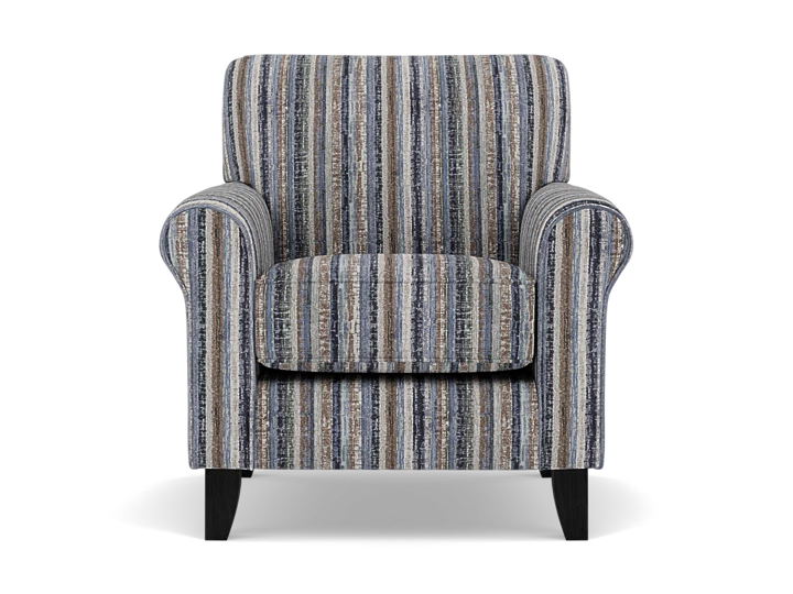 Griffin Roll Arm Accent Chair