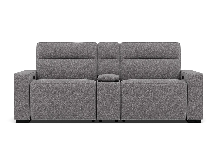 Beckett 3-Pc. Power Headrest Reclining Console Loveseat