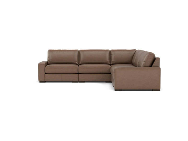 Alexa 5-Pc. Leather Sectional