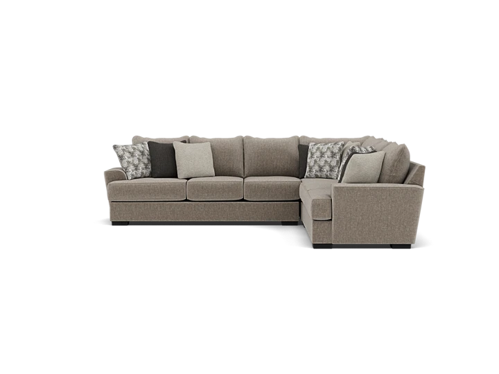 Fortune 3-Pc. Sectional In Stone