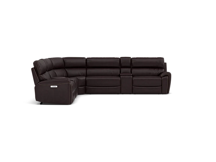 Dutton 7-Pc. Power Headrest Wall Saver Reclining Modular