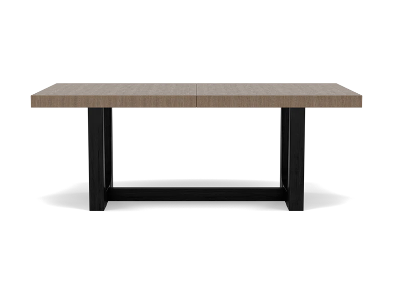 Lincoln 80-104" Trestle Extension Dining Table