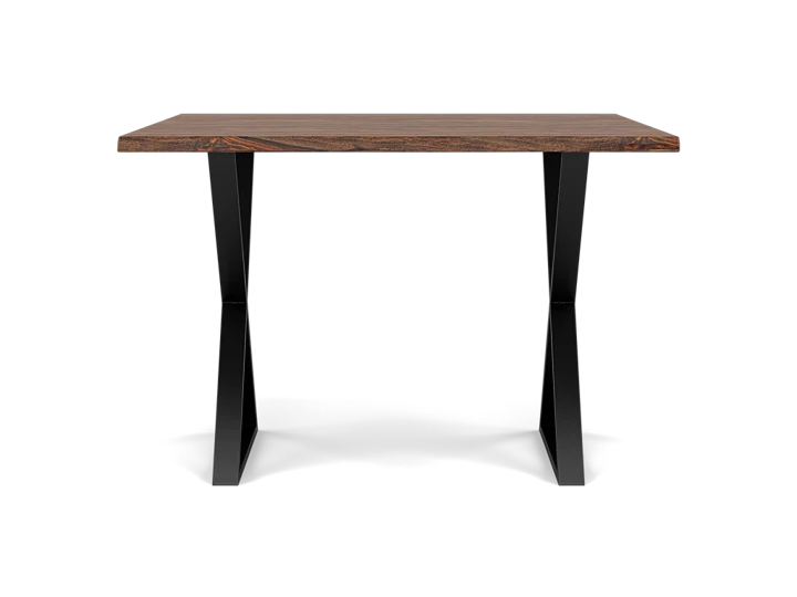 52" Live Edge Square Counter Table