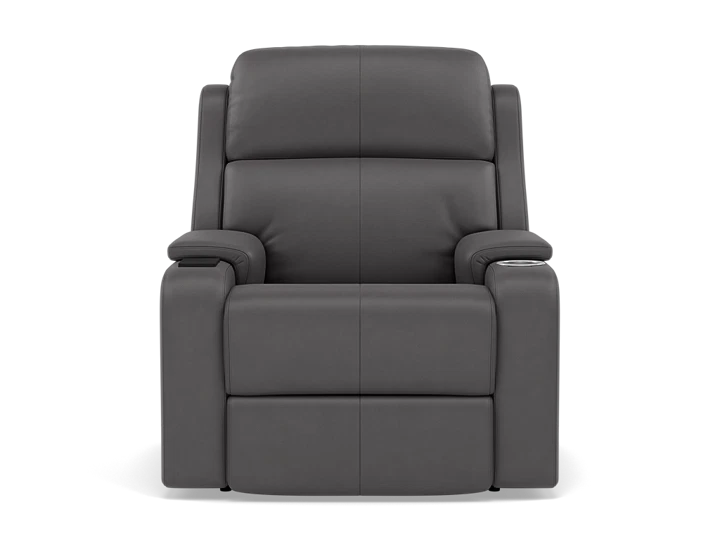 Sawyer Fully Loaded Wall Saver Recliner With Heat Massage And Cooling Cupholder