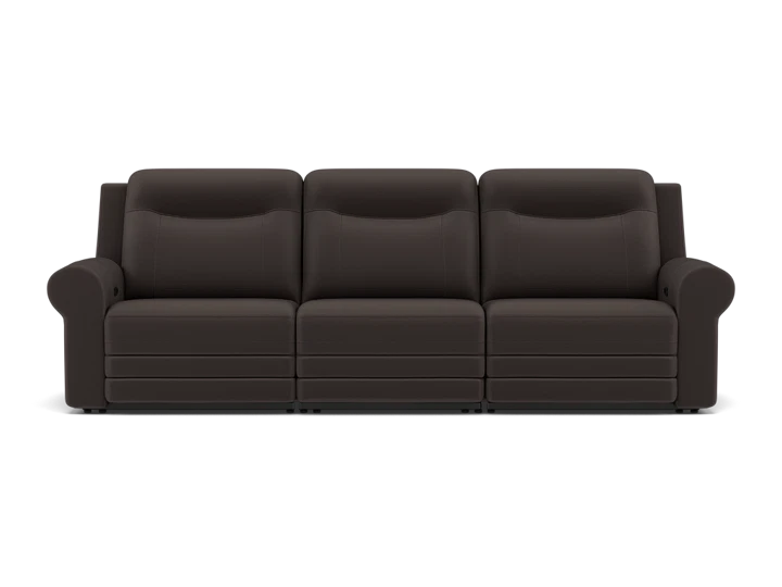 Candice 3-Pc. Leather Power Headrest Zero Gravity Reclining Sofa