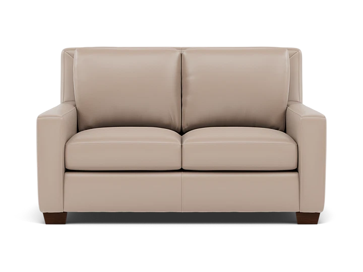 Rupert Leather Loveseat