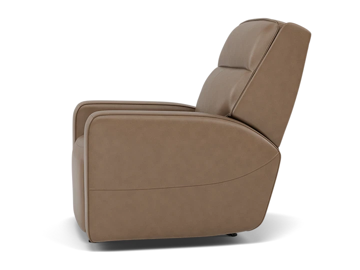 Nixie Leather Fully Loaded Glider Recliner for your Living Room