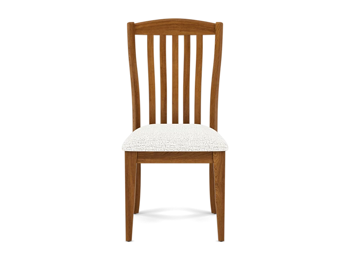 Canadel Gourmet Side Chair 9048 In 19 Cognac Washed / Op Fabric