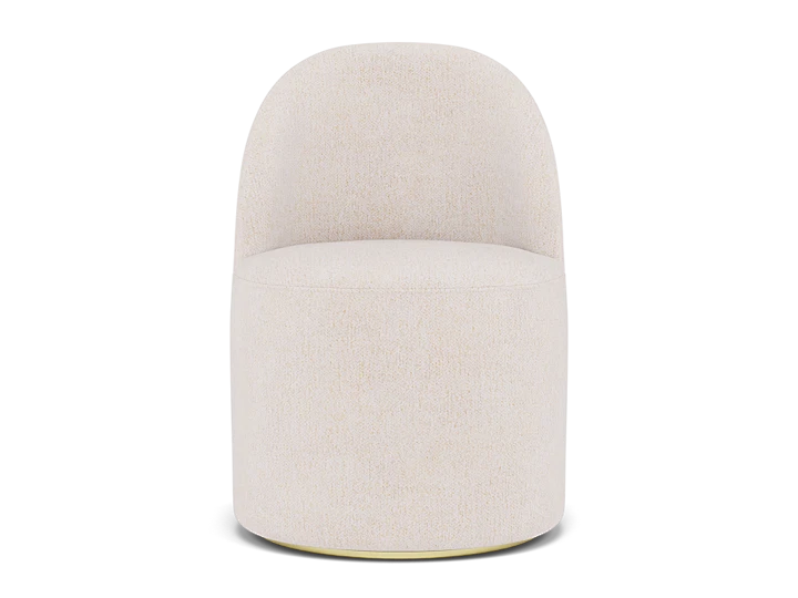 Opal Swivel Curve Chair