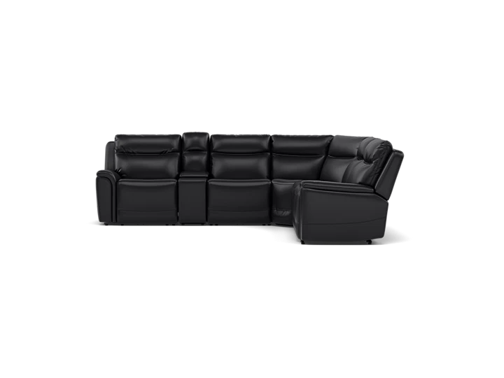 Tahoe 6-Pc. Fully Loaded Zero Gravity Reclining Modular With Heat And Massage