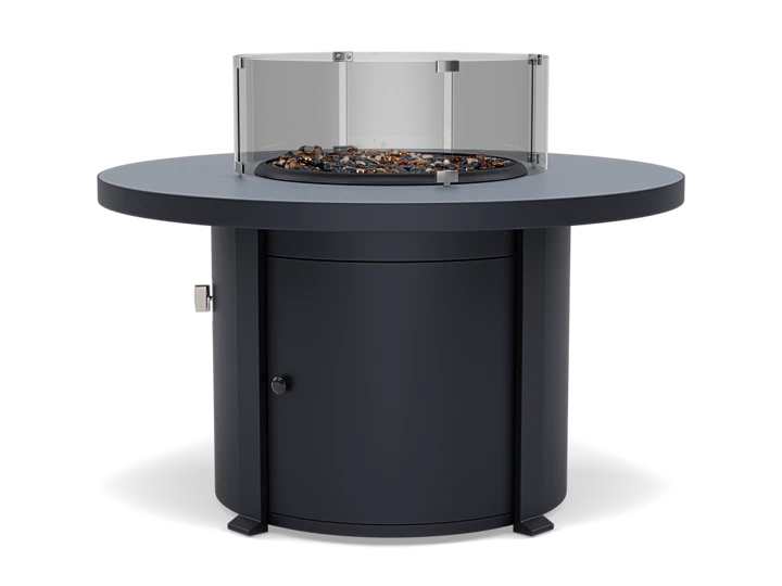 Cal Sil Round Fire Table
