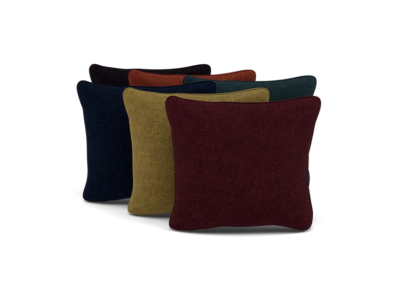 Echo Six Pack 22X20 Accent Pillows in Aubergine, Palm, Teal, Wine, Ink And Paprika