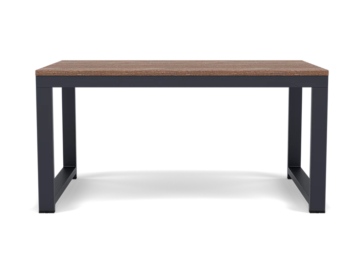 Hixon Coffee Table in Dark Gray Antique Mahogany