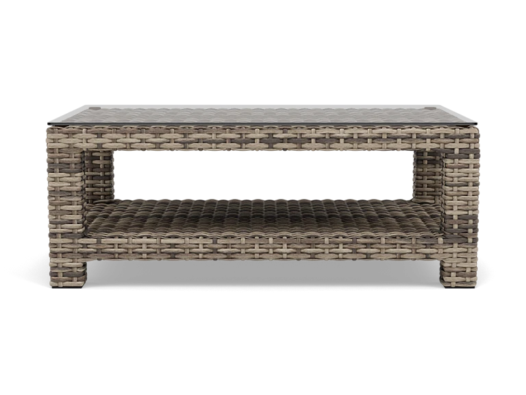 Grand Stafford Glass Top Coffee Table