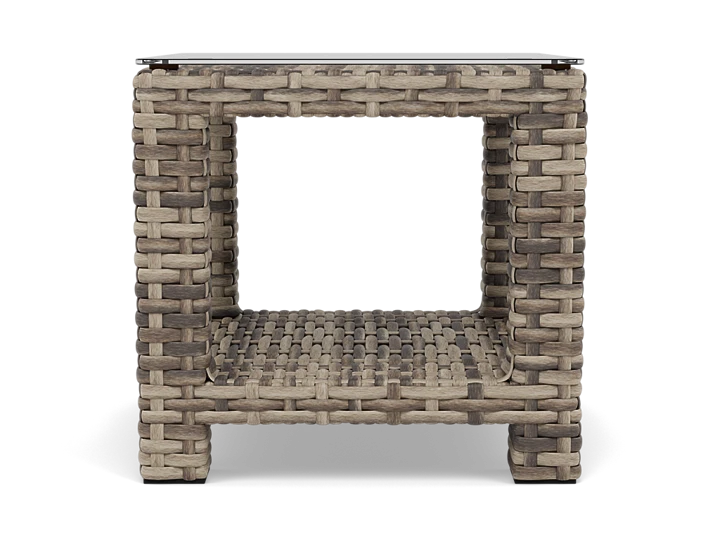 Grand Stafford Glass Top End Table
