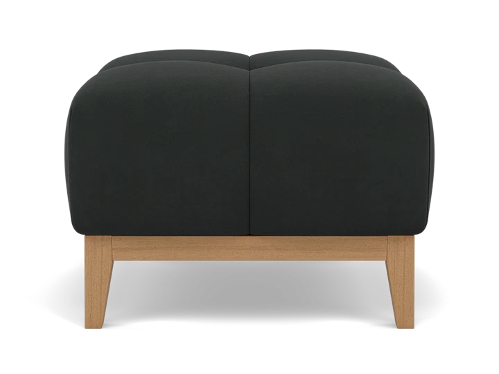 Rose Leather Ottoman