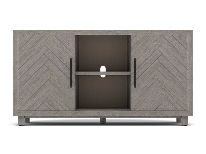 Chevron 60" Entertainment Console