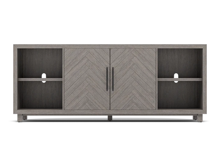 Chevron 80" Entertainment Console