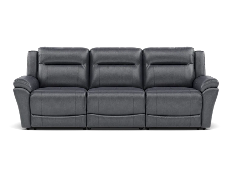 Madrid 3-Pc. Leather Power Reclining Wall Saver Sofa