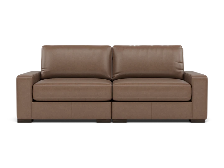 Alexa 2-Pc. Leather Loveseat