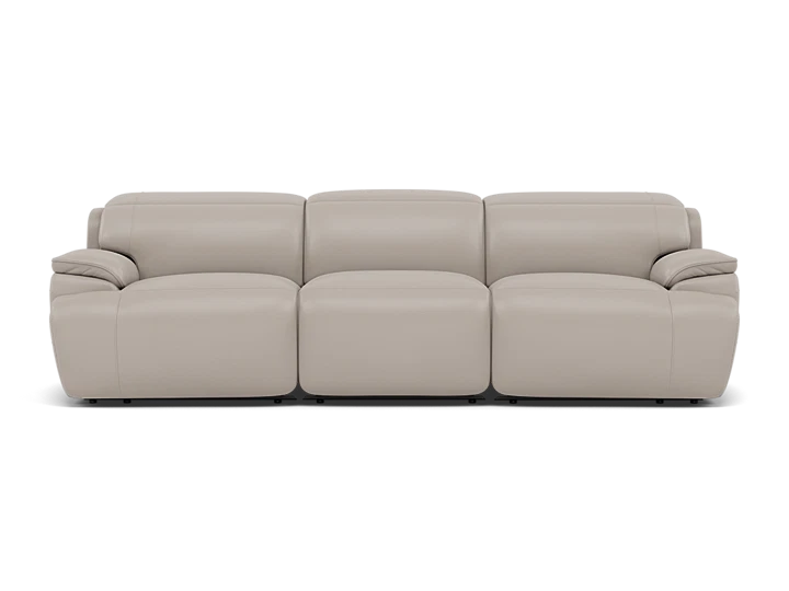 Carrie 3-Pc. Leather Zero Gravity Power Headrest Reclining Sofa