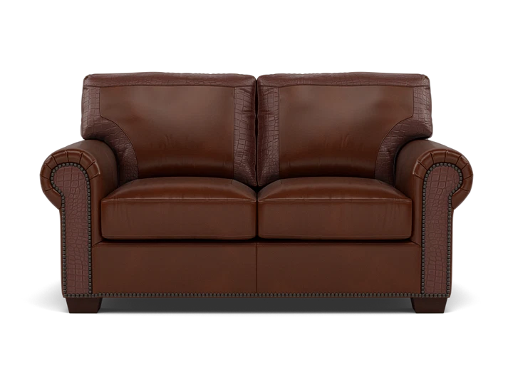 Edmund Leather Loveseat