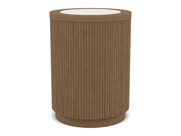 Carrara Brown End Table