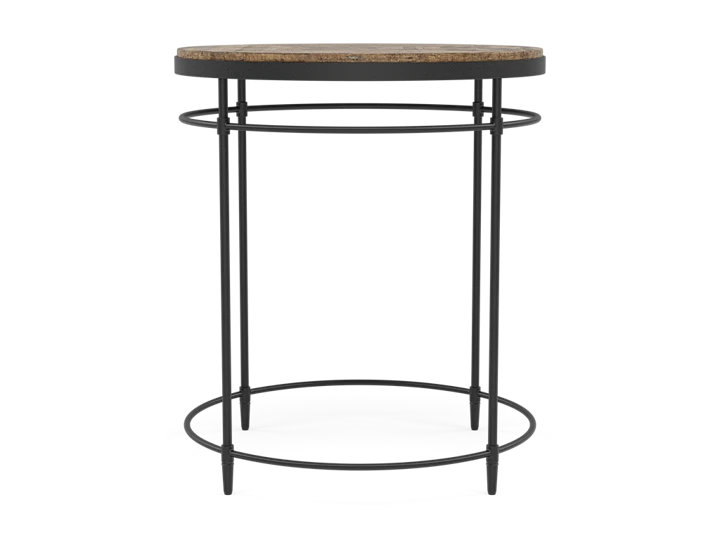 Saint Armand Round End Table