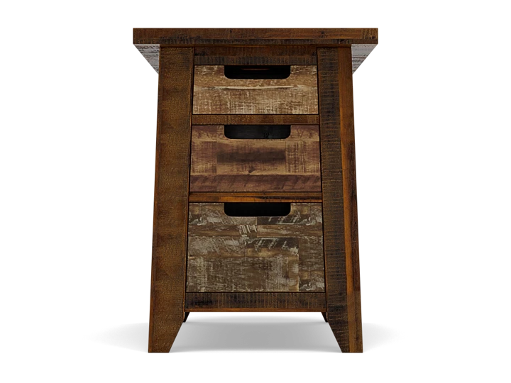 Painted Canyon Power Chairside Table