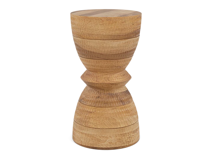 Gibson Natural Chairside Table