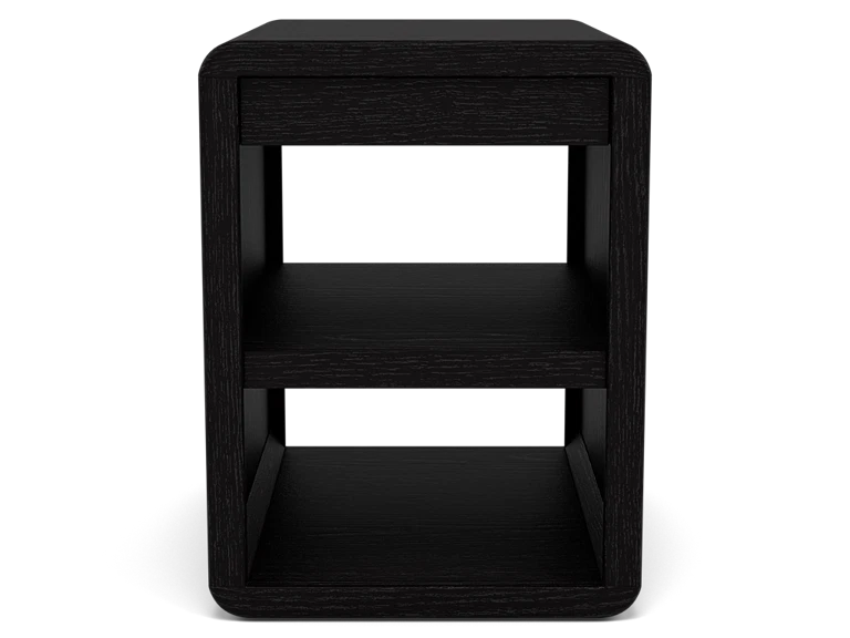Obsidian Mist Chairside Table