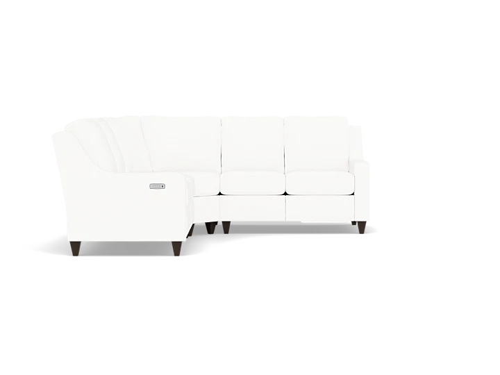 Reclining Your Way 3-Pc. Power Headrest Wall Saver Reclining Modular