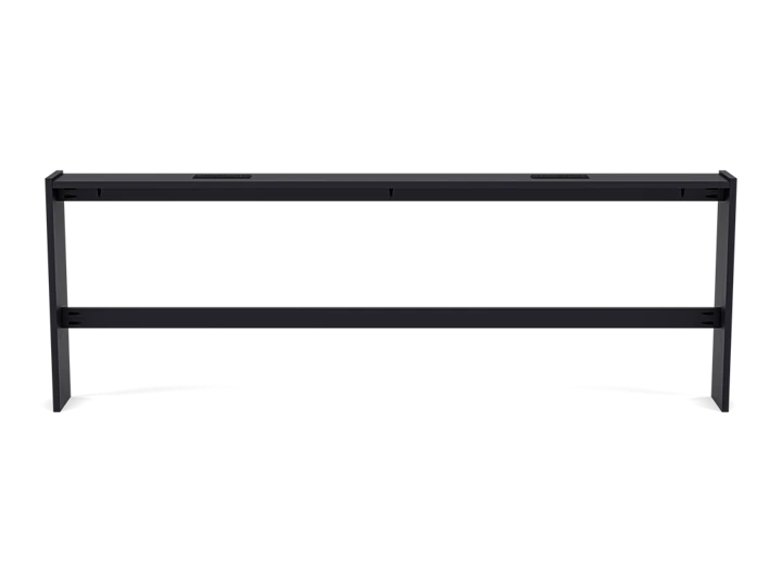 86" Black Console Table